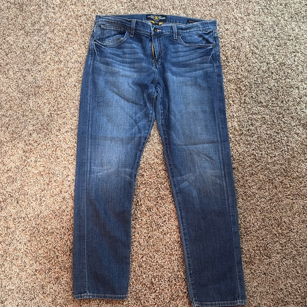 Lucky Brand Blue Straight Leg Jeans